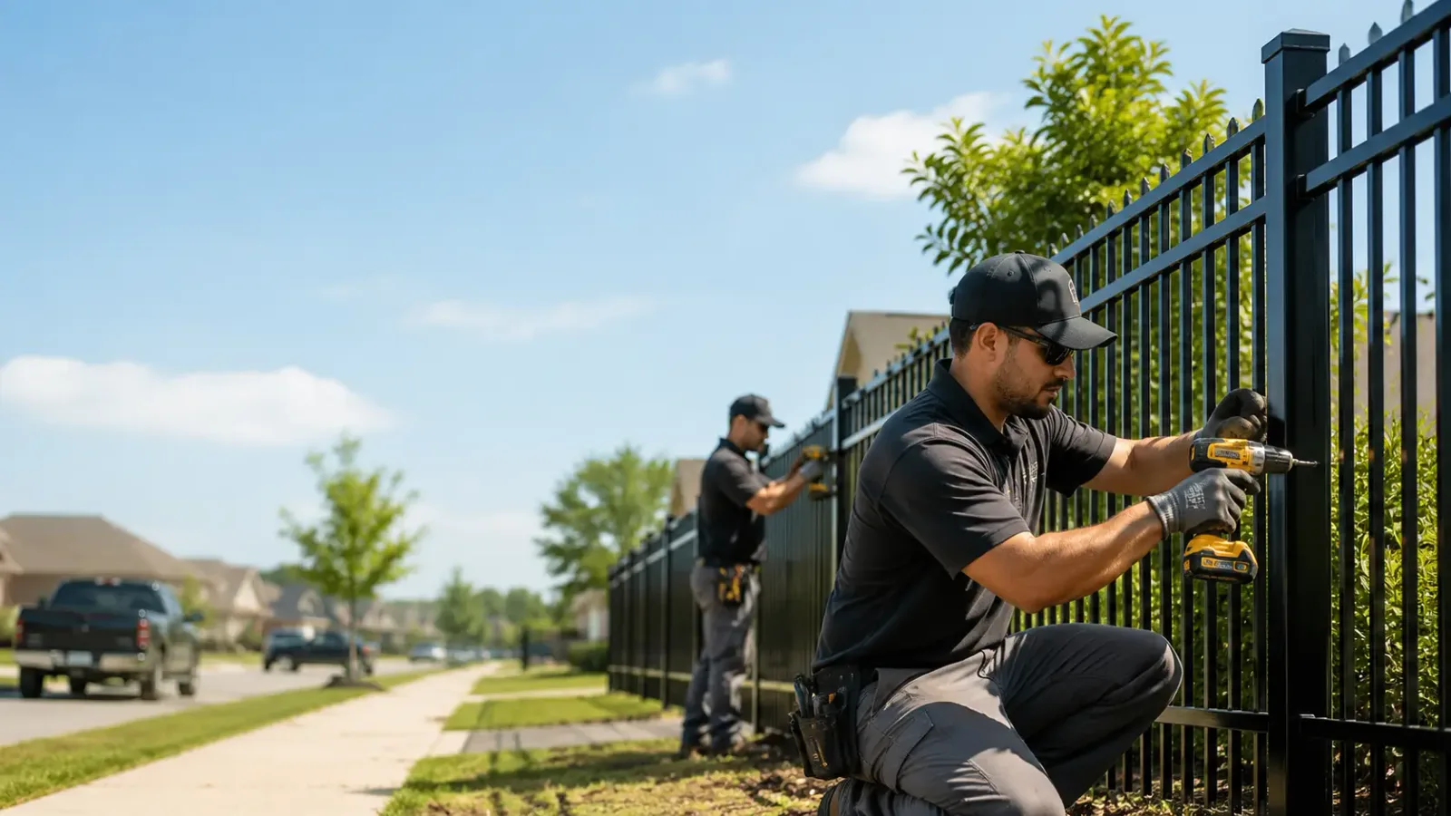 Metal Fence Installation in Centerville, UT